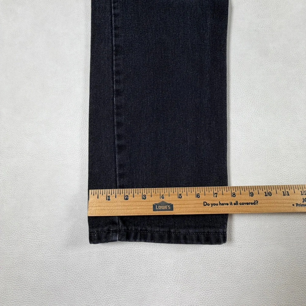 Vintage Levis 505 Mens 30x36 Regular Fit Straight Leg Black Jeans Made in USA